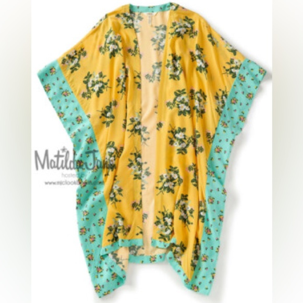 NWT MATILDA JANE Brilliant Daydream What A Catch Kimono M/L